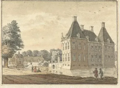 Kasteel Staverden bij Ermelo