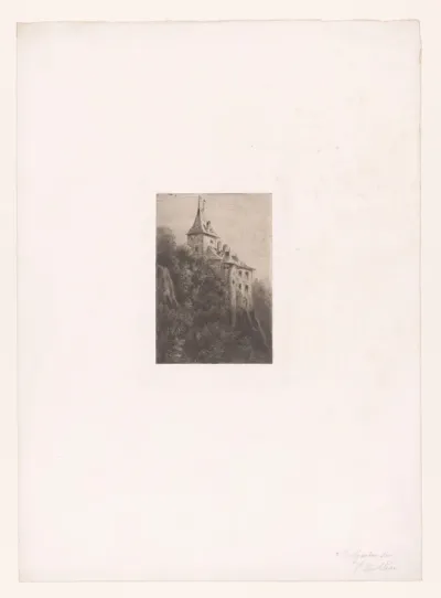 Kasteel van Montjardin aan de Amblève