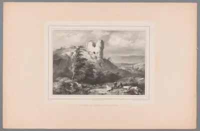 Kasteelruïne van Agimont