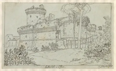 Kastellet i Ostia.