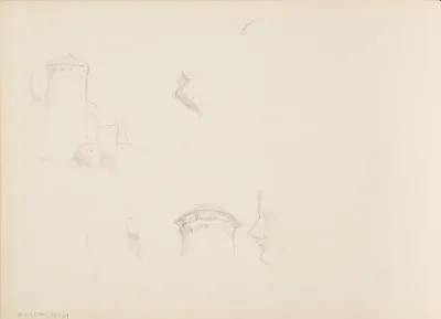 Kasvoluonnoksia, Savonlinnan torni