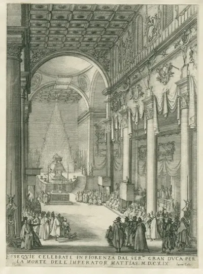 Katafalk van keizer Matthias