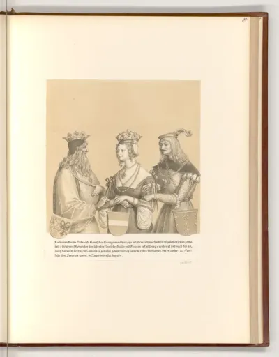 Katharina, Heinrich VII., Karl von Calabrien