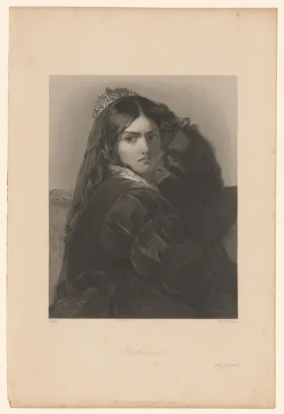 Katherina, uit Shakespeares toneelstuk De feeks wordt getemd