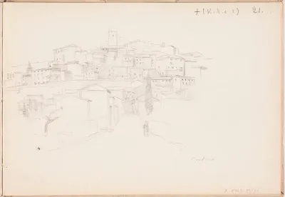 Kaupunkinäkymä, Cortona