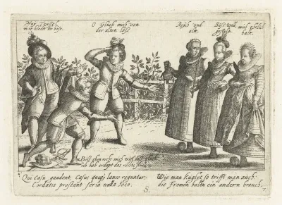 Kegelspel met vrouwen als kegels