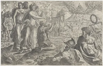 Keizer Augustus en de Tiburtijnse Sibille