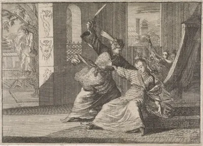Keizer Chongzhen van China doodt zijn dochter en pleegt daarna zelfmoord, 1644