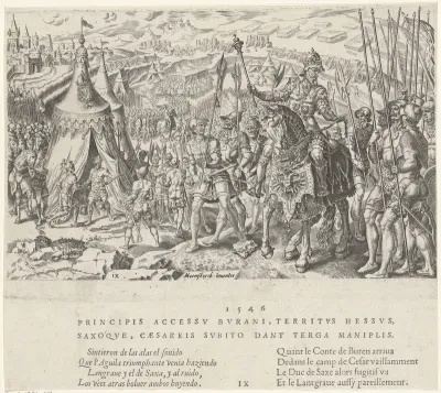 Keizerlijk kamp te Ingolstadt, 1546