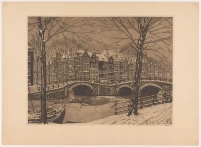 Keizersgracht bij de Reguliersgracht in Amsterdam