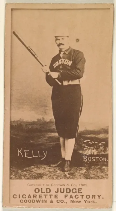 Kelly, Boston, from the Old Judge series (N172) for Old Judge Cigarettes