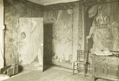 Kelmscott Manor: In the Tapestry Room