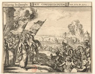 Kenau Hasselaer op de Haarlemse wallen, 1573