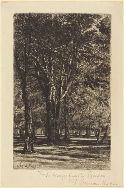 Kensington Gardens (The Larger Plate)