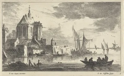 Kerk aan een rivier