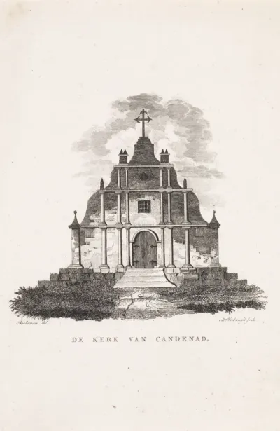 Kerk te Kandanad, India
