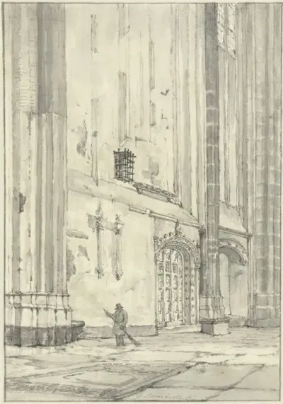 Kerkinterieur (Dom te Utrecht?)