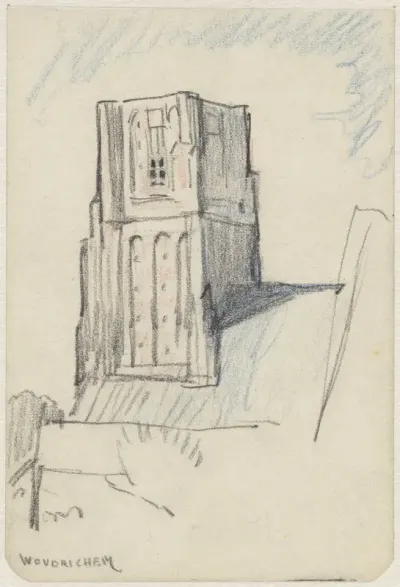 Kerktoren te Woudrichem