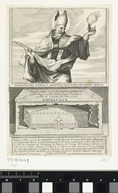 Kerkvader Augustinus van Hippo en diens graftombe