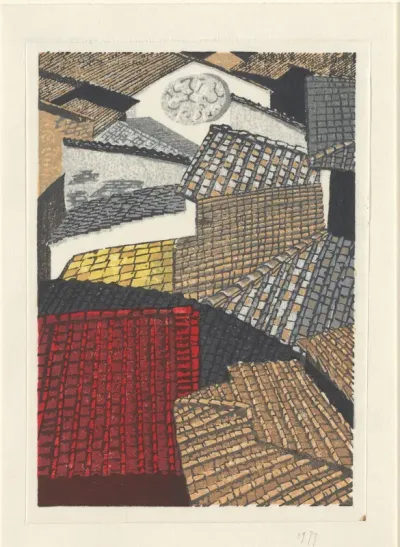 Kerst- en nieuwjaarswens voor 1979 van Yoseido Gallery
