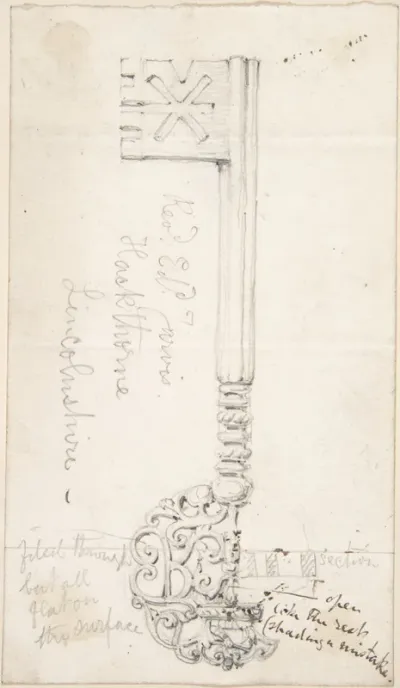 Key from Lincolnshire Church