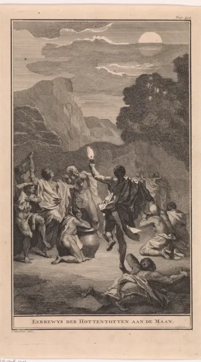 Khoekhoe vereren de maan