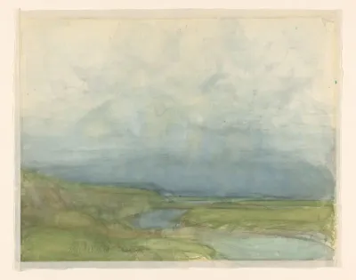 Kil onderaan de dijk in Varik