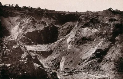 Kimberley, South Africa: the Du Toits-Pan diamond mine