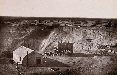 Kimberley, South Africa: the Kimberley mine and town