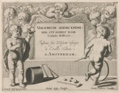 Kind met een bal en een kind met een hoepel