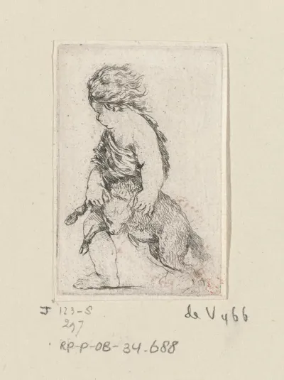 Kind met lam (mogelijk Johannes de Doper)