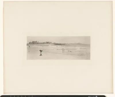 Kinderen op het strand bij Gorleston