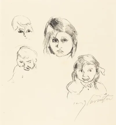 Kinderköpfe (Heads of Children)