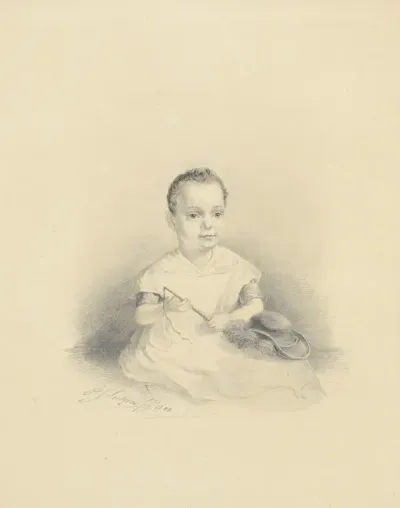 Kinderportret van Hendrik Ooster