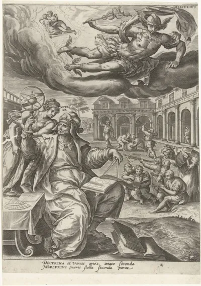 Kindertijd onder invloed van Mercurius