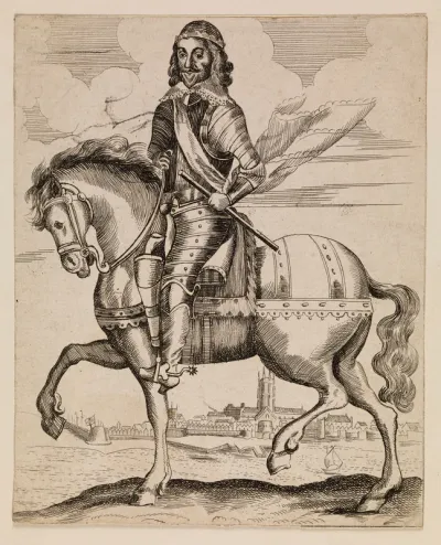 King Charles I on horseback