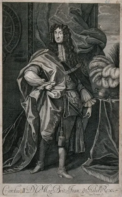 King Charles II, standing