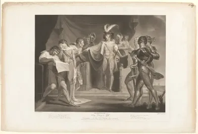 King Henry Condemning Cambridge, Scroop and Northumberland
