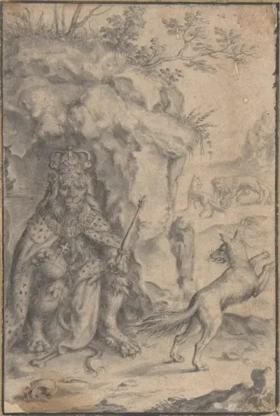 King Lion and Fox