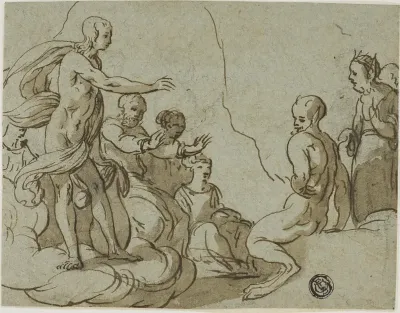 King Midas at the Contest Between Apollo and Pan