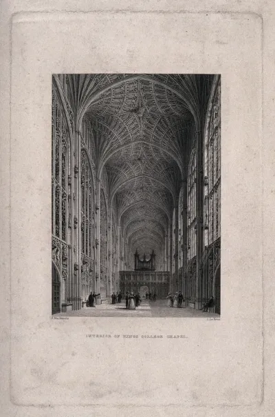 King's College Chapel, Cambridge: interior