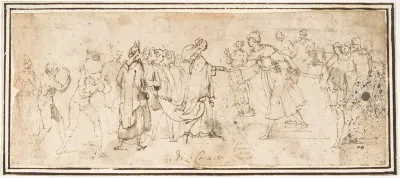 King Solomon Receiving the Queen of Sheba