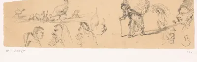 Kippen, dragers en koppen