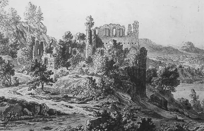 Kirchenruine Beerenberg von SE