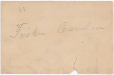 Kirjekuori osoitettu Kerstin Cardonille [1879]