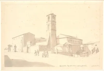 Kirken S. Agnese fuori le Mura, Rom