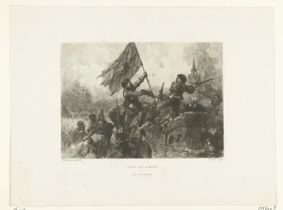 Kitman verovert het Spaanse vaandel, 1573