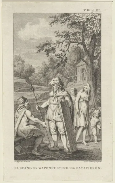 Kleding en wapenrusting van de Bataven