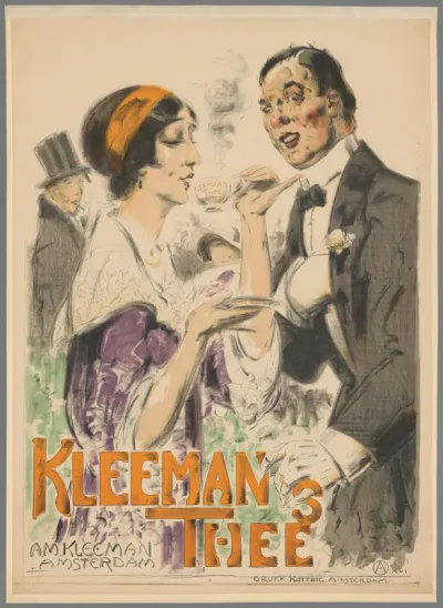 Kleemans thee. A.M. Kleeman Amsterdam