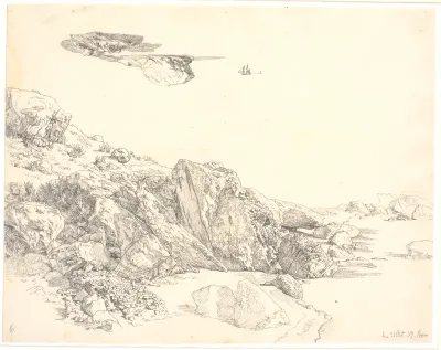 Klippestudie fra Capri